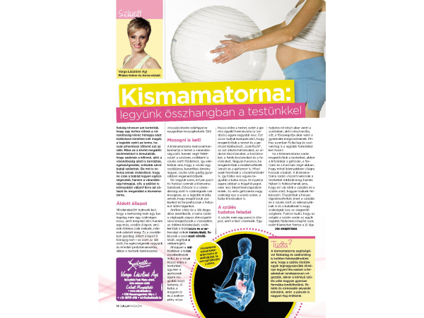 KISMAMA TORNA – LÉGY ÖSSZHANGBAN A TESTEDDEL! KISMAMA TORNA – LÉGY ÖSSZHANGBAN A TESTEDDEL!