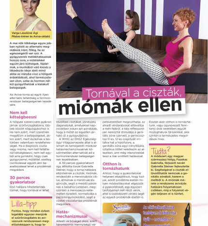 AVIVA TORNÁVAL A CISZTÁK, MIÓMÁK ELLEN